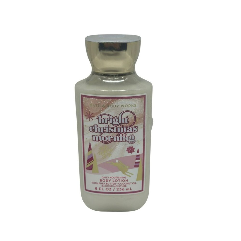 Bath & Body Works Bright Christmas Morning‎ Body Lotion Daily Nourishing 8 fl oz